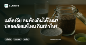 เมล็ดเจีย คนท้องกินได้ไหม? ปลอดภัยแค่ไหน กินเท่าไหร่